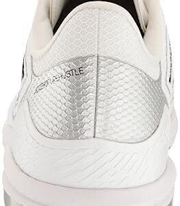 adidas Women's Adizero Purehustle 3 Elite Sneaker, White/Black/Silver Metallic, 11.5