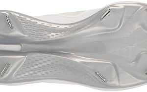 adidas womens Adizero Purehustle 3 Elite White/Silver Metallic/Silver Metallic 9