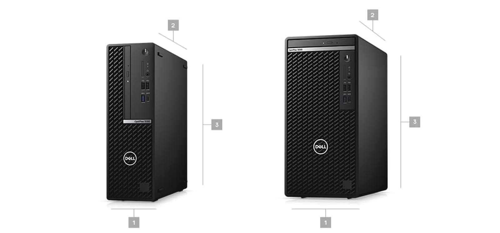 Dell OptiPlex 5000 5090 SFF Small Form Factor Desktop (2021) | Core i5-512GB SSD - 16GB RAM | 6 Cores @ 4.5 GHz - 10th Gen CPU Win 11 Pro (Renewed)