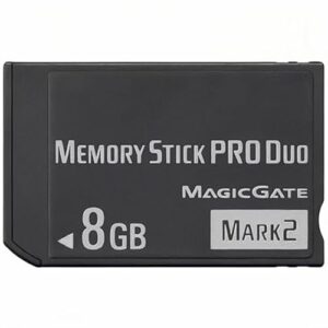 original ms 8gb memory stick pro duo (mark2) for psp accessories/camera