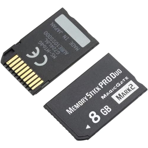 Original MS 8GB Memory Stick pro Duo (Mark2) for PSP Accessories/Camera