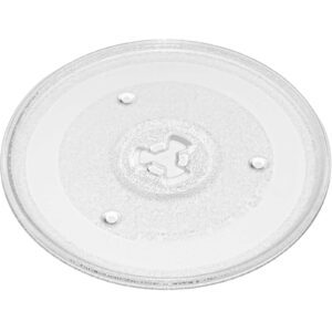 10.5'' Replacement Microwave Glass Plate Compatible with Hamilton Beach - 10 1/2" (27cm) Microwave Plate Turntable Tray, Heating Food Accessories, Dishwasher Safe