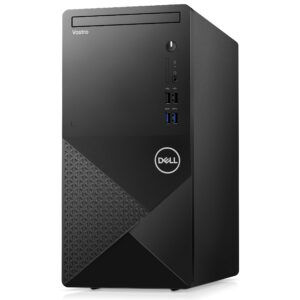 Dell Vostro 3910 Tower Business Desktop Computer, 12th Gen Intel 12-Core i7-12700 up to 4.9GHz, 64GB DDR4 RAM, 2TB PCIe SSD, WiFi, Bluetooth 5.0, Keyboard & Mouse, Wins 11 Pro, Black