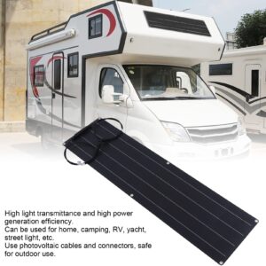 FTVOGUE Solar Panel Battery Charger 50W High Efficiency Flexible Solar Panel for Homes Camping RV Street Lights Solar Power Stations, Solar Controller