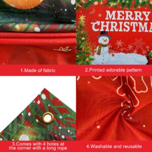 KatchOn, Christmas Banner for Christmas Decorations - XtraLarge, 72x44 Inch | Merry Christmas Backdrop for Christmas Party Decorations | Christmas Party Banner | Christmas Wall Banner for Photography