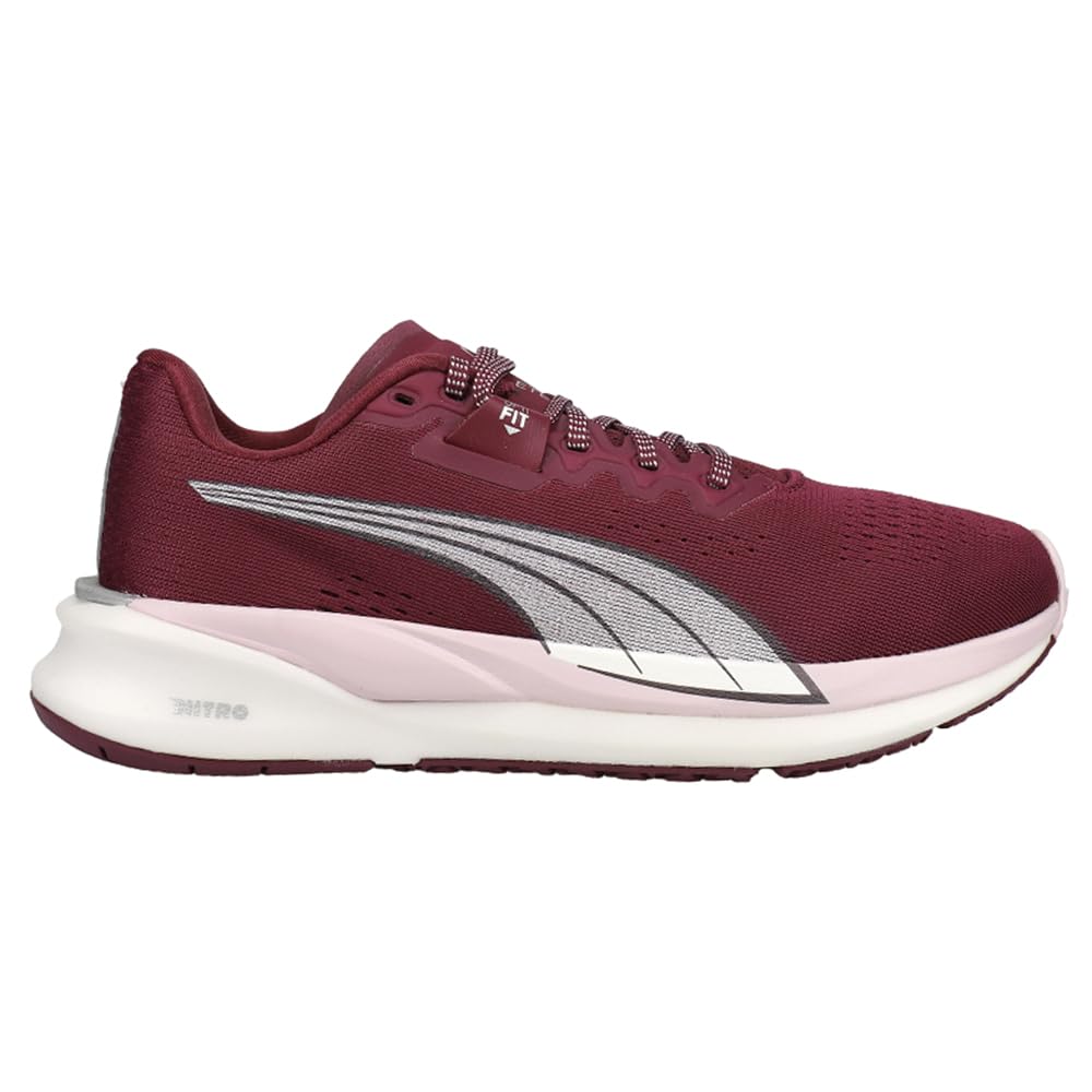 PUMA Womens Eternity Nitro Running Sneakers Shoes - Burgundy - Size 7 M