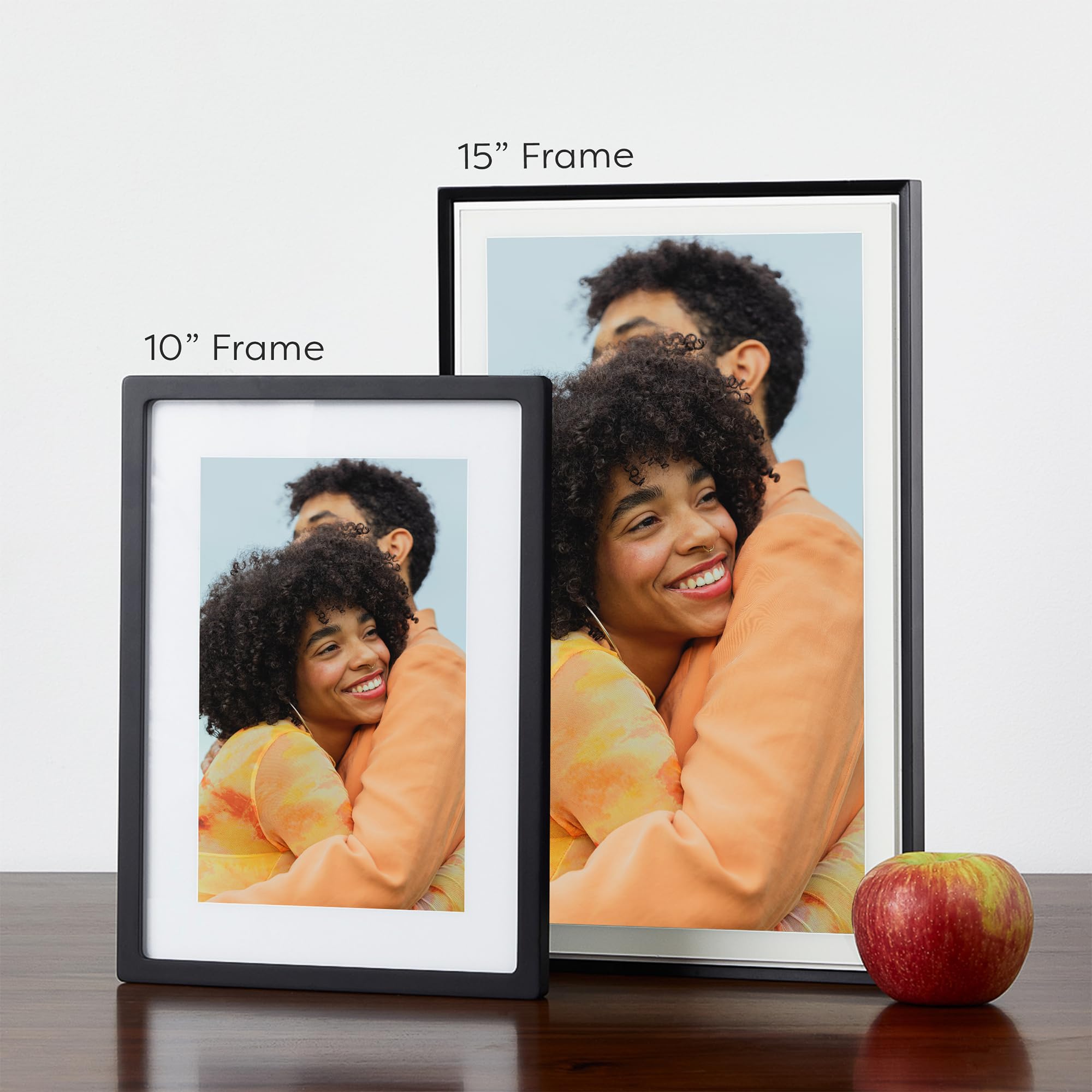 Skylight Digital Picture Frame 2 Pack: WiFi Enabled with Load from Phone Capability, Touch Screen Digital Photo Frame Display - Customizable Gift for Friends and Family - 10 Inch