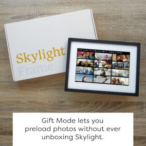 Skylight Digital Picture Frame 2 Pack: WiFi Enabled with Load from Phone Capability, Touch Screen Digital Photo Frame Display - Customizable Gift for Friends and Family - 10 Inch