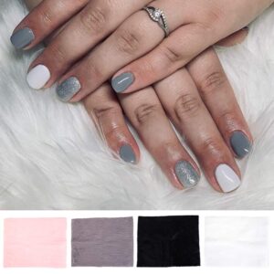 Yacanna White/Grey/Pink/Black 1pc Nail Art Photo Background for Take Picture Background Washable 4050CM Nail Art Equipment(Pink)