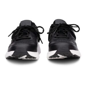 Dr. Comfort Theresa Hook and Loop Athletic Shoes-Therapeutic-Diabetic Shoes for Women, Black, 10.5 Medium(A/B)