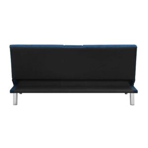 Lifestyle Solutions Maryland Convertible Sectional Sofa, Navy Blue