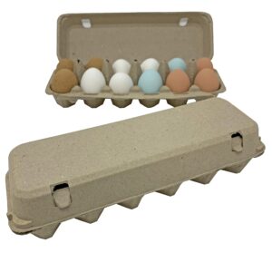 Cackle Hatchery Flat Top Paper Egg Cartons (30 Pack)