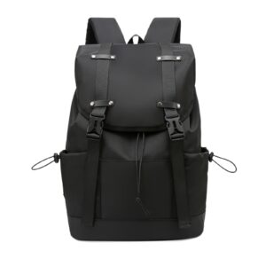 voici et voila casual bag for men classic high school backpack for teens boys fashionable outdoor bag popular travel bag black