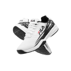 Fila Women Axilus 2 Energized Sneaker, White/Black/White, 8