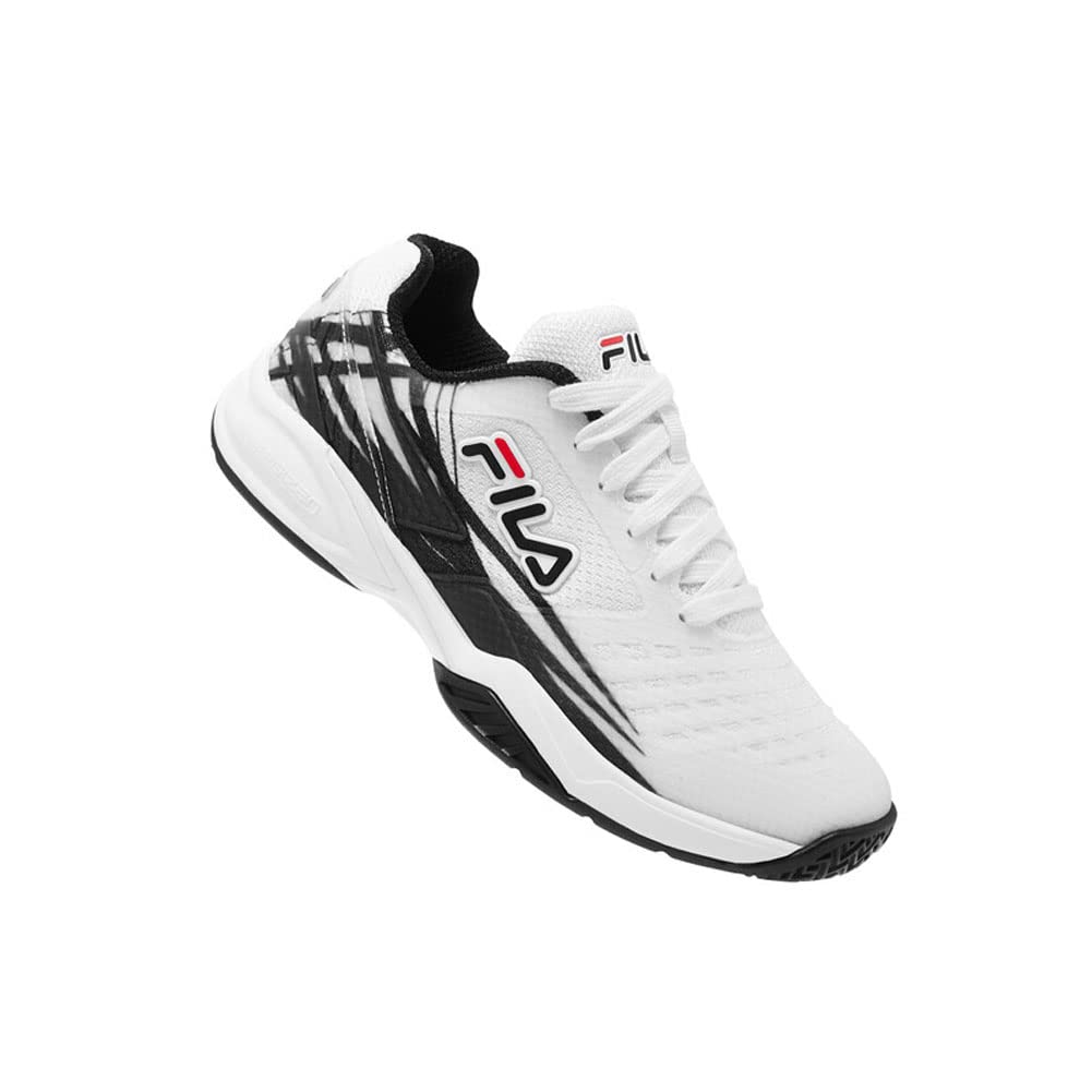 Fila Women Axilus 2 Energized Sneaker, White/Black/White, 8