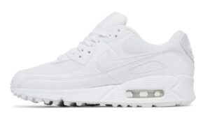 nike women's air max 90 triple white size 9.5 wmn