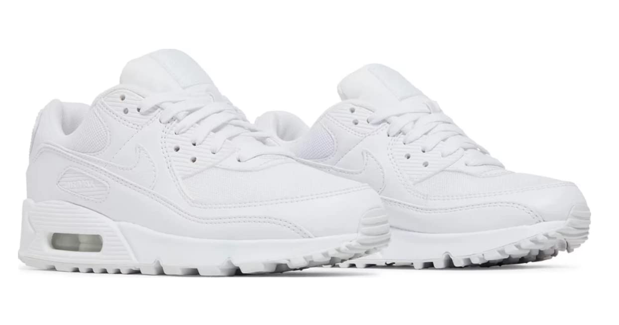 Nike Women's Air Max 90 Triple White Size 7.5 Wmn