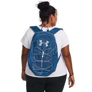 Under Armour unisex-adult Hustle Mesh Backpack, (426) Varsity Blue/Varsity Blue/White, One Size Fits Most