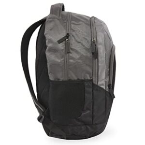 NAUTICA Sail Laptop Backpack, Grey/Orange, One Size