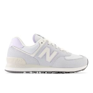 New Balance Women's 574 V2 Daydream Sneaker, Granite/Bright Lavender/Quartz Grey, 8