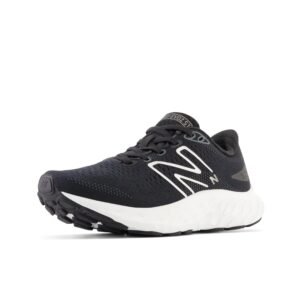 New Balance Women's Fresh Foam X Embar V1 Running Shoe, Black/Silver Metallic, 7