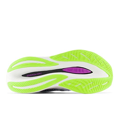 New Balance Women's FuelCell SuperComp Trainer V2 Running Shoe, Ice Blue/Neon Dragonfly, 8.5