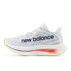 New Balance Women's FuelCell SuperComp Trainer V2 Running Shoe, Ice Blue/Neon Dragonfly, 8.5