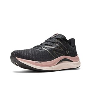 new balance women's wfcprck4 running shoe, black/quartz pink/pink moon, 8