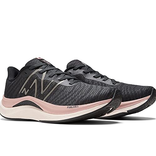 New Balance Women's WFCPRCK4 Running Shoe, Black/Quartz Pink/Pink Moon, 8