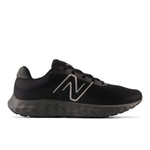 New Balance Men's 520 V8 Running Shoe, Black/Black, 10.5 Wide