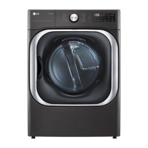 9.0 cu. ft. Mega Capacity Smart wi-fi Enabled Front Load Electric Dryer with TurboSteam™ and Built-In Intelligence