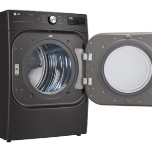 9.0 cu. ft. Mega Capacity Smart wi-fi Enabled Front Load Electric Dryer with TurboSteam™ and Built-In Intelligence