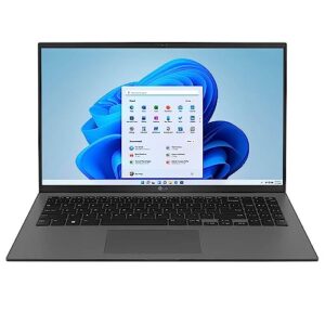 lg gram 15” lightweight laptop powered by intel® core™ i5, windows 11 home, 16gb ram, 512gb ssd, gray