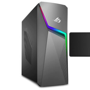 ASUS ROG Strix G10 Premium Gaming Desktop | 11th Generation Intel Core i5-11400F | 32GB RAM | 1TB SSD | NVIDIA GeForce RTX 3060 | Gray | Windows 11 | with Mouse Pad Bundle