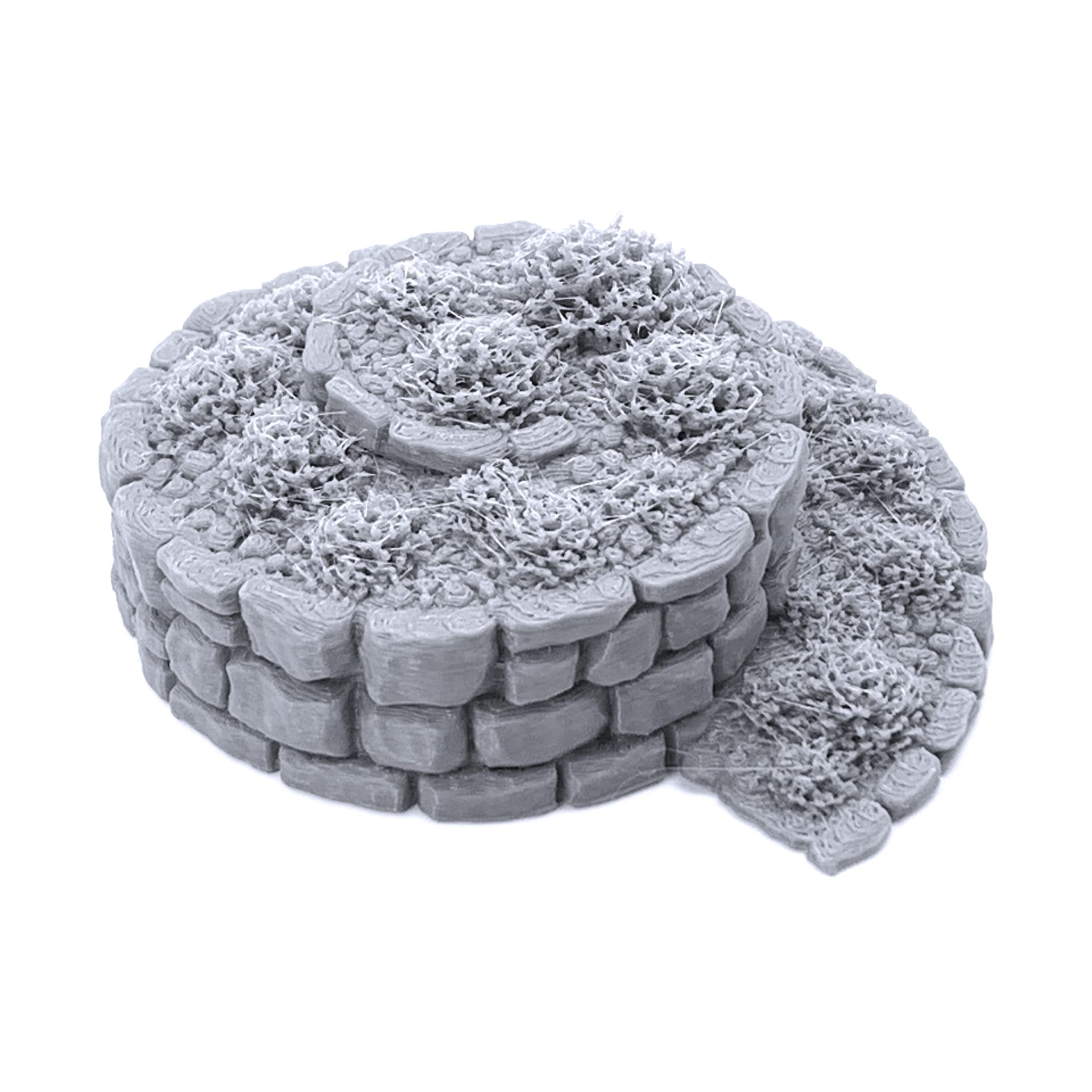 Witch's Hovel DND Terrain Compatible with Dungeons and Dragons, 28mm Miniature Wargaming, Tabletop RPGs, Wargame Scenery