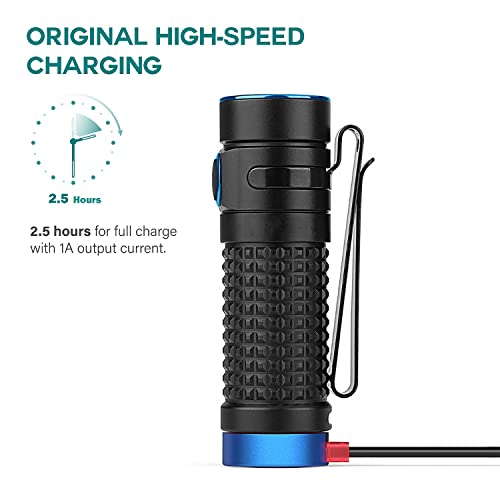 TUSITA MCC3 1A/1.5A/2A Magnetic Charger Compatible with Olight Odin | Odin Mini | PL-Pro | Baton3 | Warrior Mini2 | Perun 2 | Seeker 3 pro|Warrior X3 3S | Baldr Pro R - 50CM