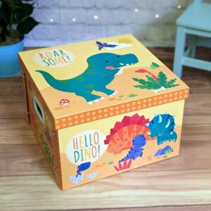 Robert Frederick Dinosaurs Collapsible Storage Box - Large