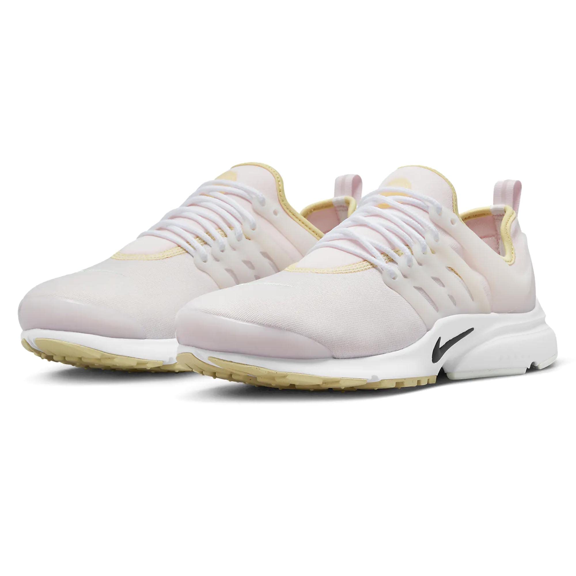 Nike Women's Air Presto Running Shoes, Light Soft Pink/Summit White/Lemon Wash/Dark Smoke Grey, 7 US