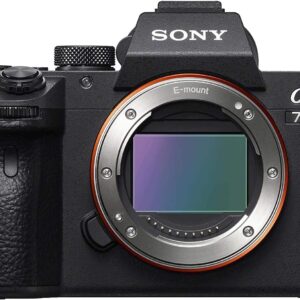 Sony a7 III Mirrorless Digital Camera Bundle with Water Resistant Gadget Bag, 64GB SDXC Memory Card, Peak Design Strap, Monopod + More | Sony Alpha 7 III