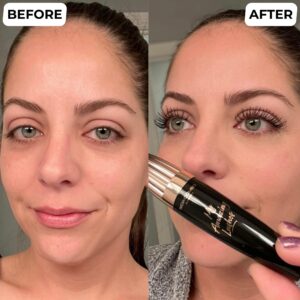 My Amazing Lashes Mascara - Volume and Length - Lengthening Mascara - Stays On All Day - Tubing Mascara for All Ages & Skin Types - Instantly Create The Look of Lash Extensions (RICH BLACK)