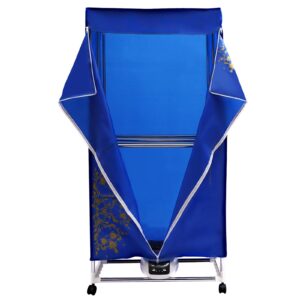 Clothes Dryer Portable Travel Dryer Machine,1200-1500W Folding Dryer Machine,Portable Dryer for Apartments,PTC 5-layer Heating Electric Clothes Drying (Printed)