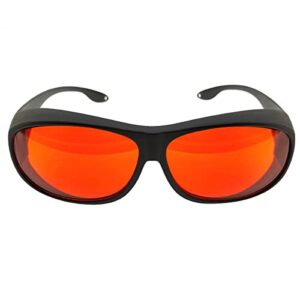 laser safety glasses 532nm od6 180nm-532nm wavelength violet/blue/green laser protective goggles for 405nm, 445nm, 450nm,473nm 532nm, like tattoo eyebrow removing t1- f