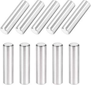 othim 10 pcs stainless steel dowel pins length 10-22mm, dowel pin fastener elements used on precise location, diameter 12mm,length 15mm