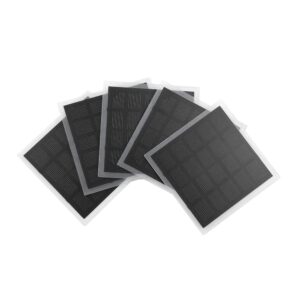 sunyima 5pcs 5v 1w mini solar panels 3.93" x 3.93" for solar power mini solar cells diy electric toy materials photovoltaic cells solar diy system kits