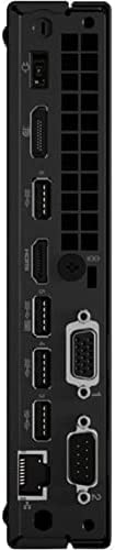 Lenovo ThinkCentre M70q 11DT00FGUS Desktop Computer -Intel Core i5 10th Gen i5-10400T Hexa-core (6 Core) 2 GHz - 8 GB RAM DDR4 SDRAM - 256 GB NVMe M.2 PCI Express NVMe SSD - Tiny - Black