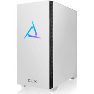 CLX Personal Computer Tower, Intel Core i7 13700KF 3.40GHz, 32GB DDR5, 1TB NVMe SSD, 4TB HDD, GeForce RTX 3080 10GB, 750 Watt Power Supply