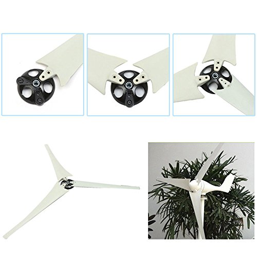 YQSDG Wind Blade Nylon Fiber Blade Wind Turbine Generator Windmill Power Charge Accessories for Wind Generator (600mm)