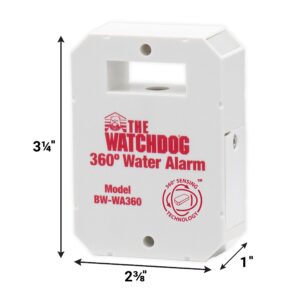 THE BASEMENT WATCHDOG Model BW-WA360 110 dB Battery Operated Water Alarm