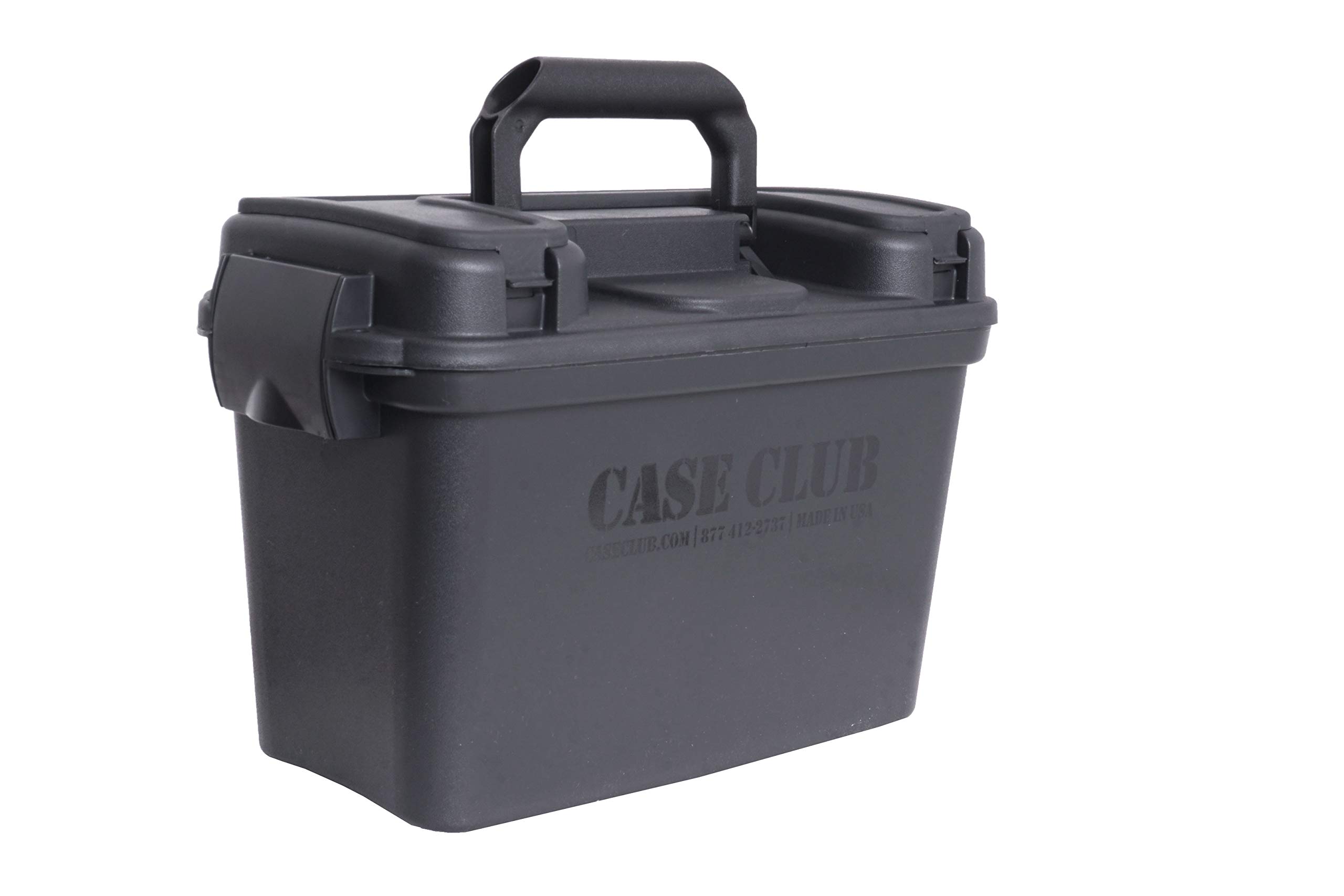 Case Club 123+ Miniature Figurine Hard Shell Carrying Case - Fits Warhammer 40k, DND, Battletech, Citadel & More! This Tabletop Army Travel & Storage Case Will Organize Your D&D and Warhammer 40k Set