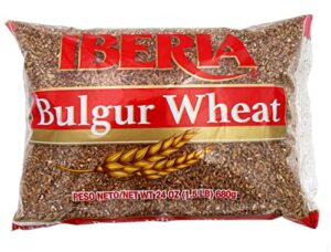 iberia bulgur wheat, 24 oz